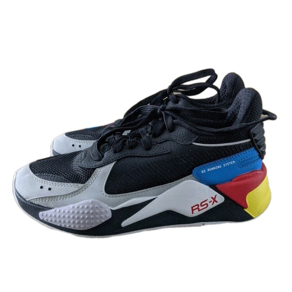 PUMA RS-X Toys Reinvention - Black-Multi Size 5.5‎ Men/7 Women Collectible